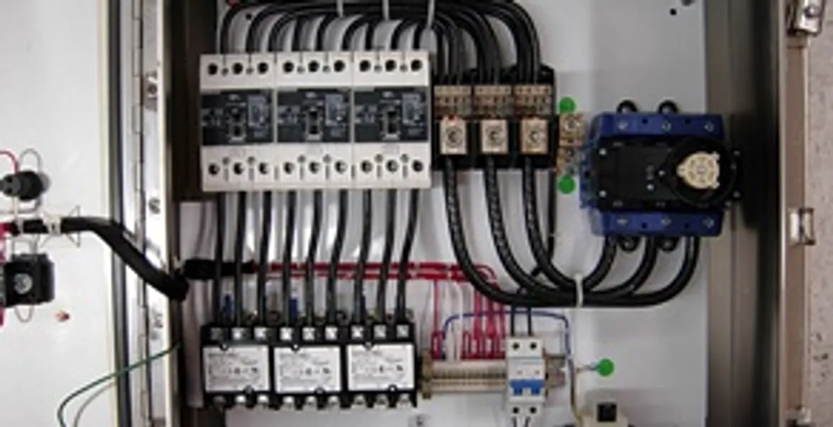 Electrical panel installation with organized circuit breakers and wiring in Columbia, MO