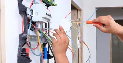 electrician services performing residential electrical panel wiring in Columbia, MO