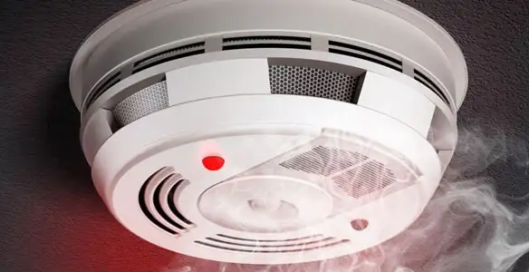 Installed smoke detector providing reliable fire detection in Columbia, MO