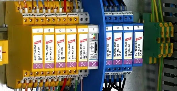 lightning surge protection equipment integrated into electrical system by certified electricians in Columbia, MO