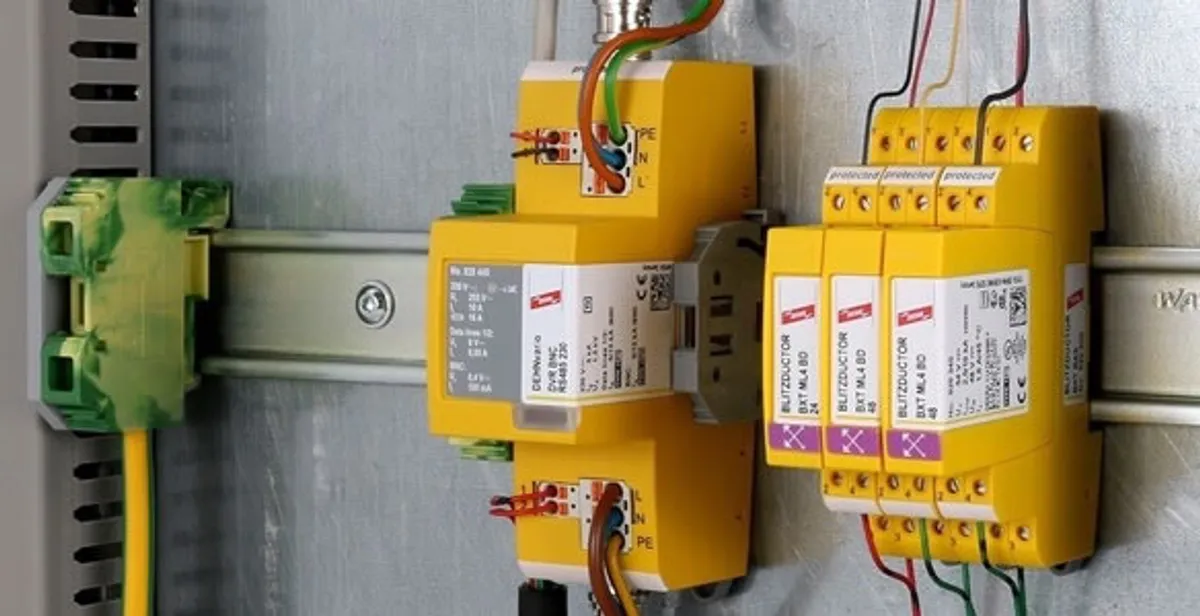 lightning surge protection system with surge suppressors installed by electrical service professionals in Columbia, MO