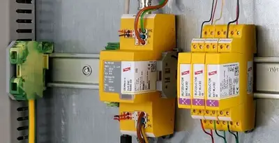lightning surge protection system with surge suppressors installed by electrical service professionals in Columbia, MO